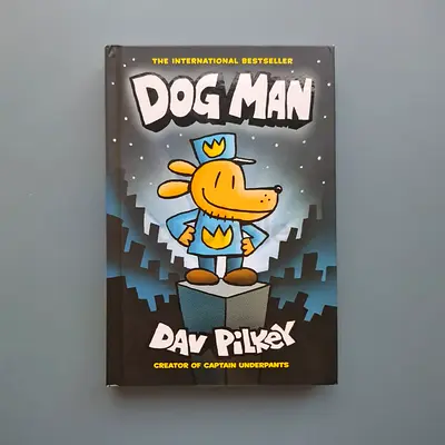 Dog Man by Dav Pilkey (Hardcover) - Childrens Graphic Novel - UNUSED