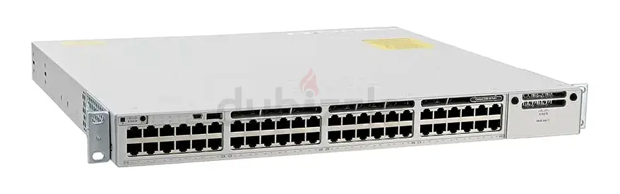 C9300-48T-E, Cisco Catalyst 9300 Switch, 48x1G RJ45/Data only/Modular uplink