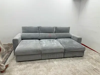 As perfect condition Ikea Eskilstuna sofabed with storage