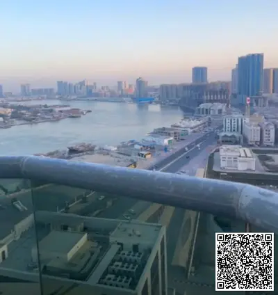 Fully Furnished 1 Bedroom Hall with Full Sea View for Sale in Orient Tower – Ajman