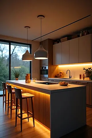 Modern Kitchen Island