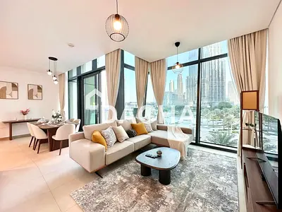 Direct Burj Khalifa View |Furnished |Chiller Free