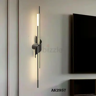 Modern Vertical LED Wall Sconce - AK2957
