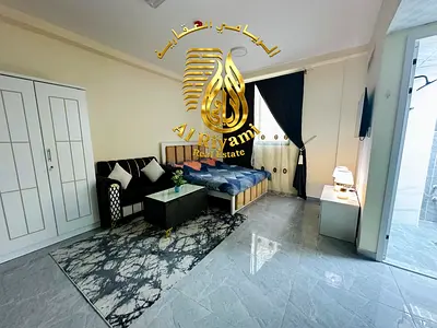 فرصة استوديو مفروش موقع مميز كورنيش عجمان