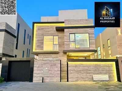 فيلا طابقين وروف مصعد ومسبح تملك حر والسعر يشمل رسوم التسجيل والتملك