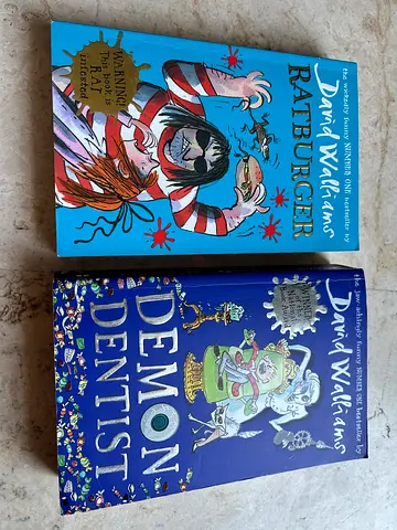 Demon Dentist and Ratburger Book Combo (buy one get one free)