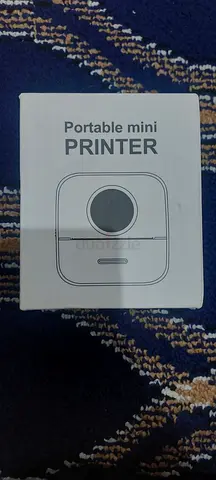 Portable Mini Photo Printer - Compact Mobile Printer (New in Box) with printing paper rolls
