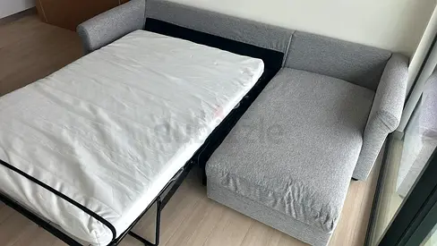Like A New Condition High Quality ikea Gronlid L Shape Sofa bed with mattress