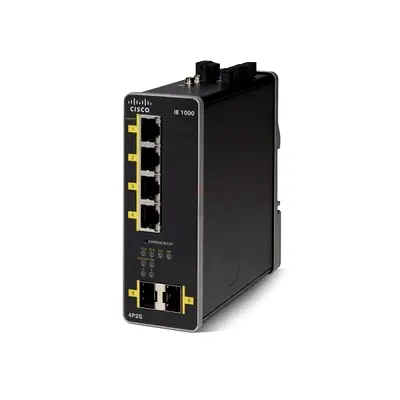 Cisco Industrial Ethernet IE-1000 4-port Switch (Fiber Uplink)
