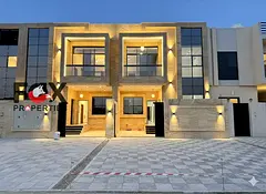 Cheapest villa for annual rent in Al Helio, Ajman, with 5 bedrooms, 6 bathrooms, spacious area, park