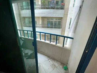 2BHK in Al Majaz 3, shared contract, suitable for families or bachelors, balcony, 1 month free (subject to availability), near Dubai exit. AED 55K