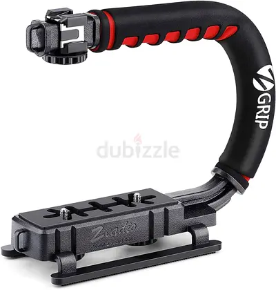Zeadio Video Action Stabilizing Handle Grip Handheld Stabilizer with Hot-Shoe Mount ( Fix Price )