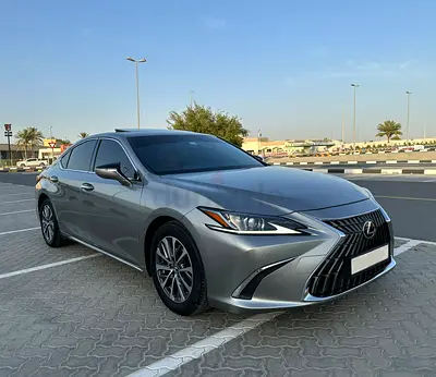 Lexus ES350 2023 GCC, Grey colour, Accident-free