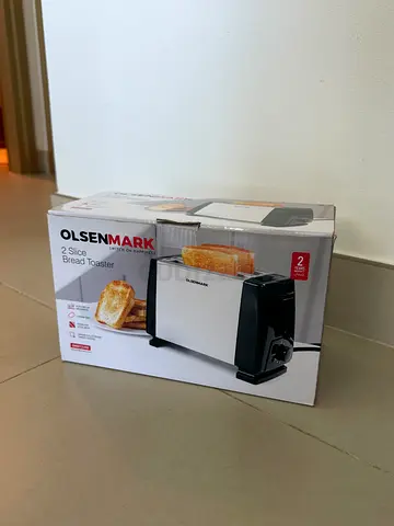 Toaster 2 Slices Bread Olsenmark