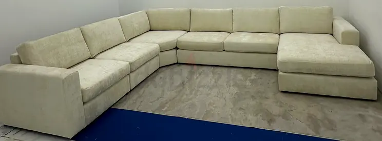 Excellent condition home centre eterno Ushape sofa