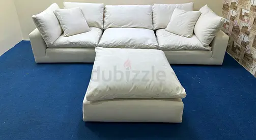 Feather 🪶 filled marina home cloud sofa