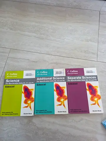 Collin GCSE Edxcel Spec Science Textbooks