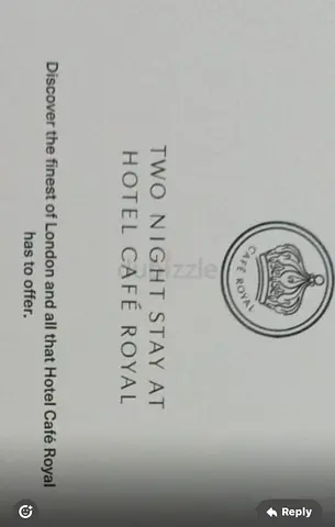 London Stay Voucher