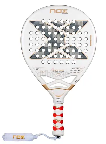 Brand New NOX A10 Genius White  Gold 12k alum xtrem 2026 by agustin tapia padel racket