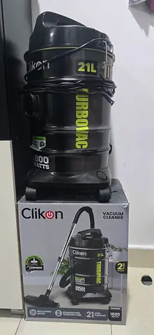 Clikon Turbovac 21L Wet  Dry Vacuum Cleaner - Used, Good Condition