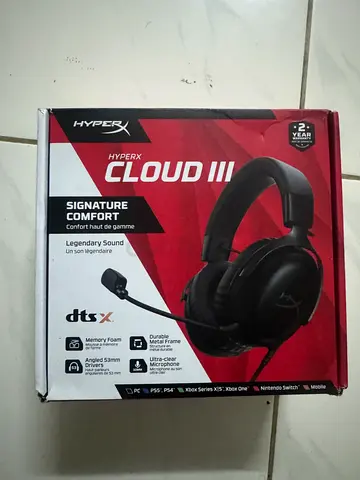Hyper x cloud 3 Heandphone