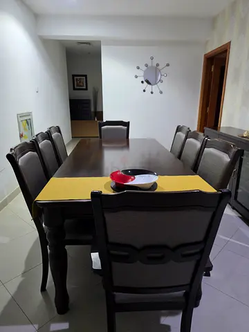 8 seater Dining Table set ( Home Centre)