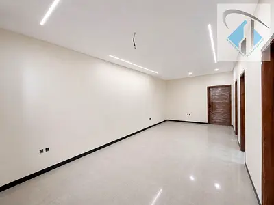 Luxury villa for sale in Al Yasmin, Ajman | Ground floor + First floor + Roof | Central air conditioning | Registration fees included