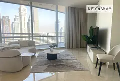 Upgraded | Furnished | DIFC view with balcony