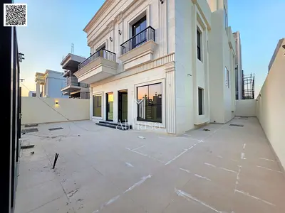 تملك فيلا طابقين مع روف وحوش كبير تصميم كلاسيك تشطيب مميز بسعر شامل رسوم التسجيل والتملك ( خصم خاص للكاش ) موقع مميز مقابل جميع الخدمات مباشرة تملك حر