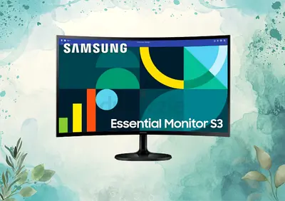 Samsung 24 Inch Essential Monitor S3 S36GD 100Hz FHD LS24D360