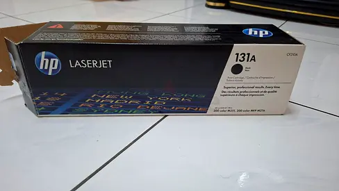 Brand new hp laserjet black catridge for sale