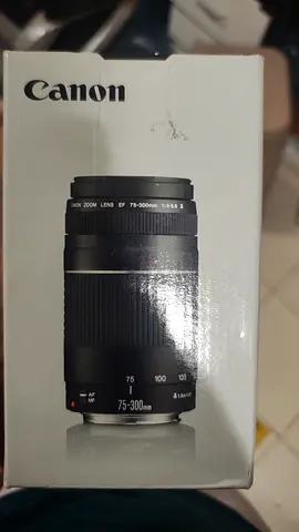 Canon 75-300mm Zoom Lens (in box)