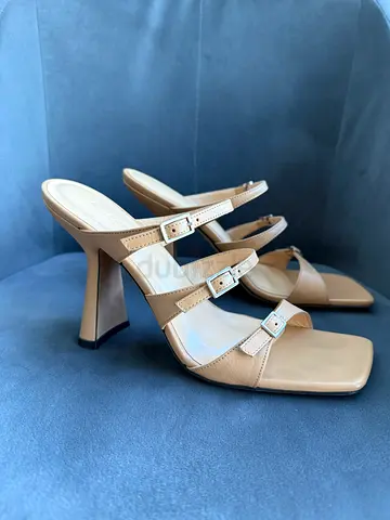 ByFar beige heels