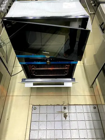 Siemens latest model IQ-700 electric oven and microwave set built-in integrated model 60cm By tete
