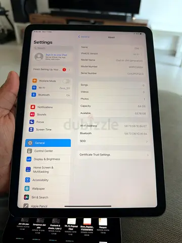 Apple iPad (Wi‑Fi) - Good Working Condition, 64GB