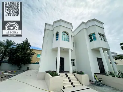 🏠Villa for rent – ​​ , Ajman – 5 master bedrooms, living room, majlis, maid's room, prime location