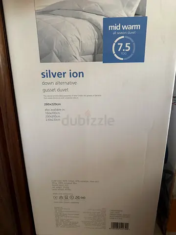 Silver Ion Mid-Warm Duvet (New) - Queen/King Size