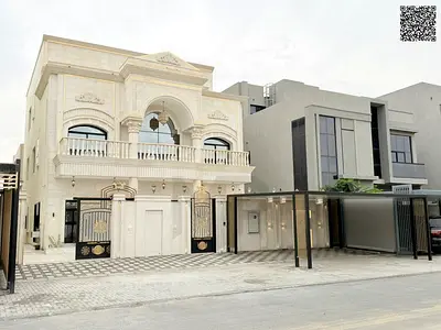 Luxury classic villa for sale – 7 master bedrooms, internal elevator, two floors and a spacious roof, freehold ownership including water and electrici