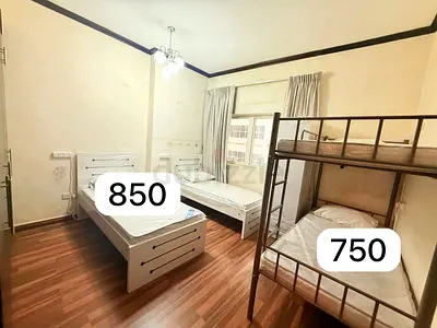 LADIES BED SPACE FOR INDIANS LOWER UPPER BED @ Al NAHDA 2
