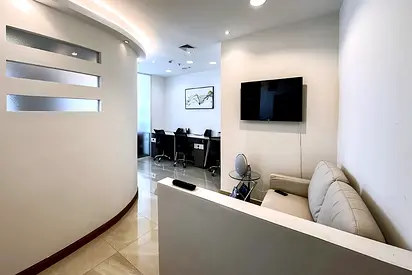 Furnished Office | The Binary | Canal & Skyline Views