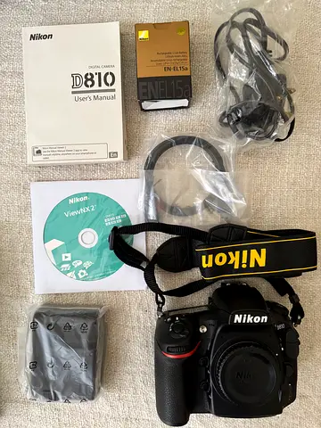 NIKON D 810 Photographic camera