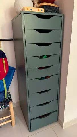 9 drawers unit from Ikea
