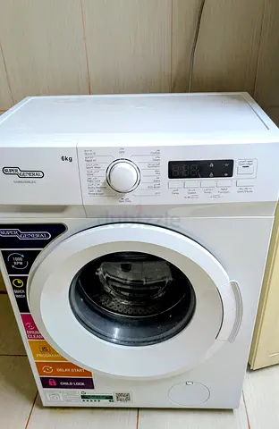 6kg Front Load Washing Machine - Working Condition, Complete automatic, Super General brand,