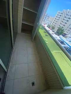 One bedroom apartment for rent in Al Qulaya Sharjah master room 2 bathrooms built in wardrobes balco
