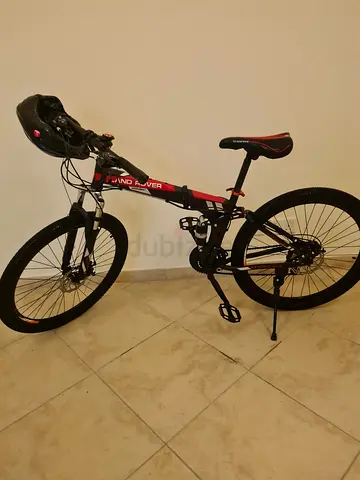 Foldable Used mountain bike - 26 frame, good condition