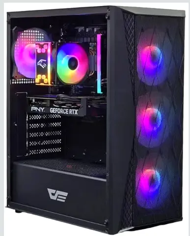 Custom RGB Gaming Desktop PC with RTX GPU