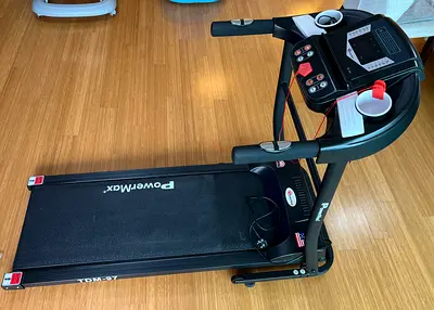 PowerMax TDM-97 Treadmill — Good Condition, Folds Up
