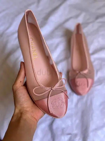 Light Pink Chanel Ballerina Flats, Size 36 to 41