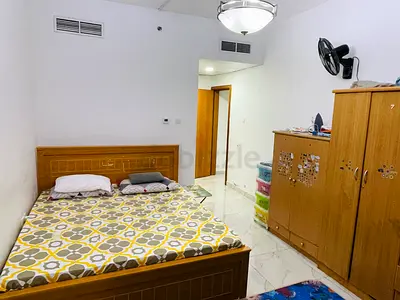 AED 2500/- Private Room available from June 1st with Balcony, Attached bathroom.