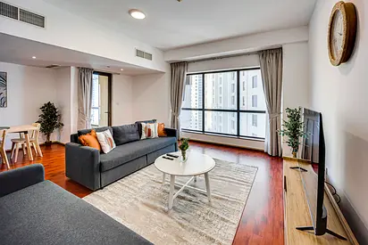 Special Offer: Cozy 24 floor 2 BD in Bahar JBR